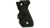 Hogue Overmold Grips 92 Compact Black Rubber [9301