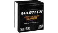 Magtech Ammo First Defense 9mm 92 .6 Grain Solid C