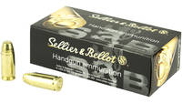 Sellier & Bellot Ammo 9mm Subsonic 150 Grain F