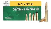 Sellier & Bellot 6,5x52R 117 Grain SP 20 Round