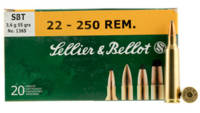 Sellier & Bellot Ammo GameKing 22-250 Remingto