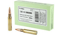 Sellier & Bellot Ammo Subsonic 308 Winchester