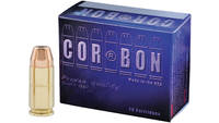 Corbon Ammo 9mm luger+p 90 Grain jhp 20 Rounds [SD
