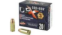 CorBon Ammo DPX 45 ACP 160 Grain Barnes X+P 20 Rou