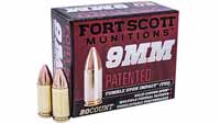 Fort Scott Ammo 9mm Luger 115 Grain Solid Copper 2