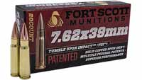 Fort Scott Ammo 7.62x39mm 117 Grain Solid Copper 2