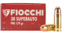 Fiocchi Shooting Dynamics 38 Super Auto 129 Grain