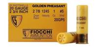 Fiocchi 20GP Nickel Plated Lead 20 Gauge 2 3/4in M