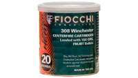 Fiocchi Ammo Canned Heat 308 Winchester FMJBT 150