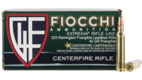 Fiocchi Ammo Extrema Hunting 223 Remington 45 Grai