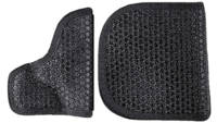 Desantis Sub-Compact 3in Black Rubberized Fabric [