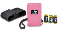 Zap Stun Gun Pocket Lightweight 390,000 Volts Pink