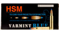 HSM Ammo Varmint Blue 223 Remington 55 Grain Sierr