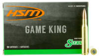 HSM Ammo Game King 270 Winchester 130 Grain SBT 20