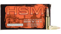 HSM Ammo Lowrecoil 6.5 Creedmoor 140 Grain Ballist