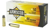 Armscor Ammo 44 Magnum 240 Grain Semi-Wadcutter 50