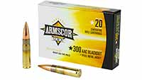 Armscor Ammo 300 Blackout 208 Grain A-Max 20 Round