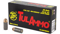 Tul Ammo .45 Auto Steel Case 230 Grain Fm [TA45230