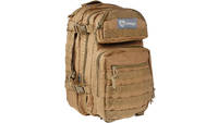 Drago scout backpack tan 5-main storage area heavy