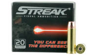HPR Ammo Streak Red 44 Magnum 240 Grain TMJ 20 Rou
