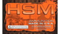 HSM Ammo 9mm 115 Grain FMJ Remanufactured 50 Round