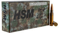 HSM Ammo 308 Win (7.62 NATO) 168 Grain Sierra Matc