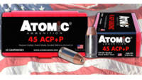 Atomic Ammo Pistol 45 ACP+P 230 Grain Bonded Match