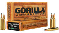 Gorilla Ammo Match 223 Remington 55 Grain Sierra B
