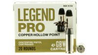 GBW Cartridge Ammo Legend 10mm 155 Grain Copper HP