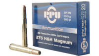 Prvi Partizan PPU Ammo 375 H&H Magnum 300 Grai