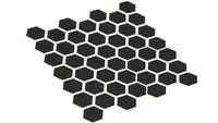 Hexmag black grip tape 46 hex shapes for hexmags [